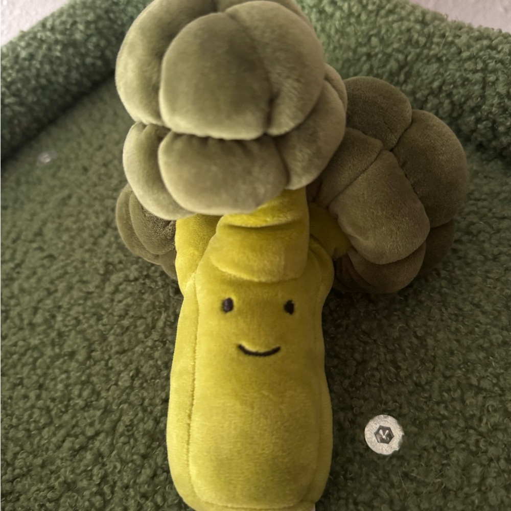 Jellycat Vivacious Vegetable Broccoli Toy - Green Delight